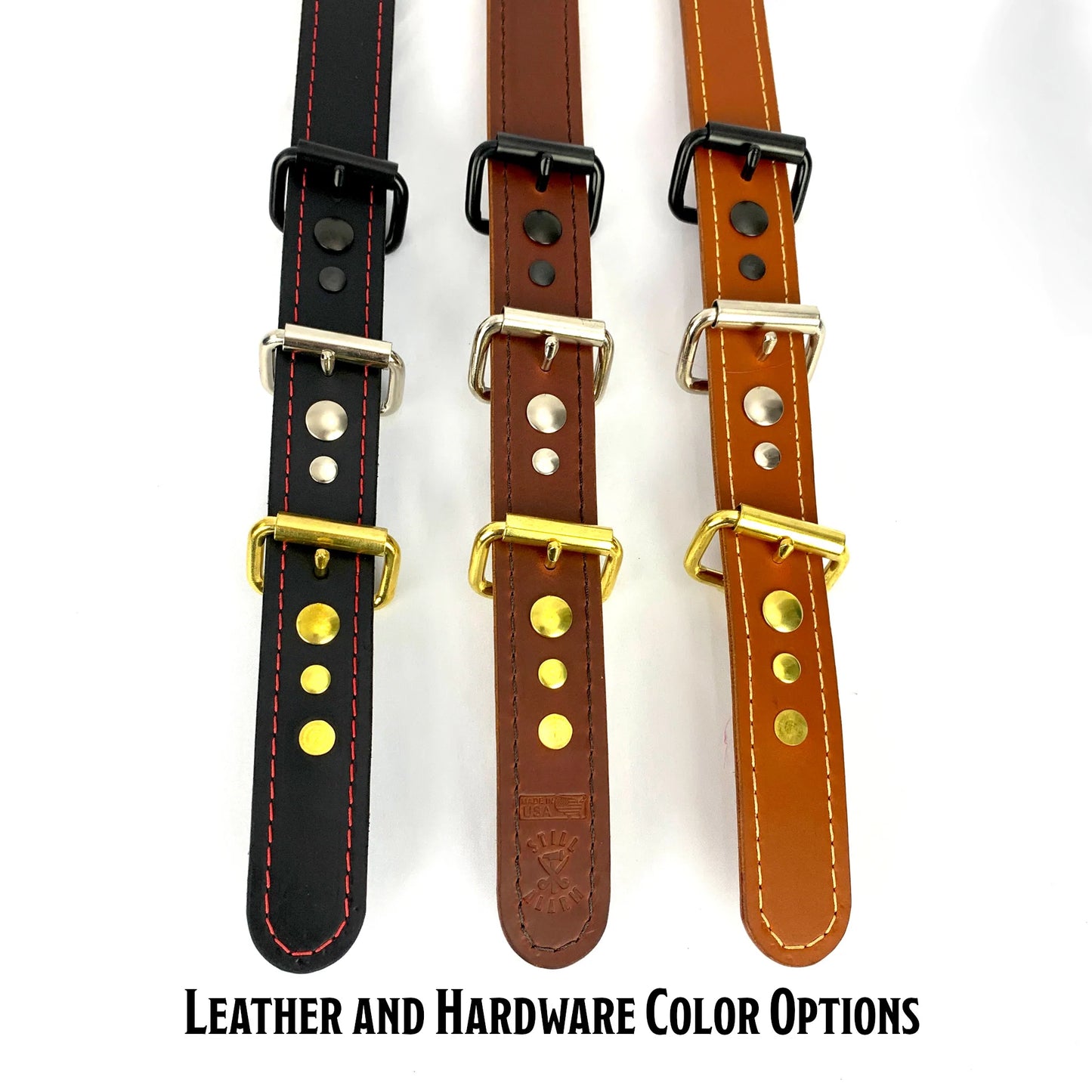 Firefighter Leather Helmet Strap - Still Alarm Leather