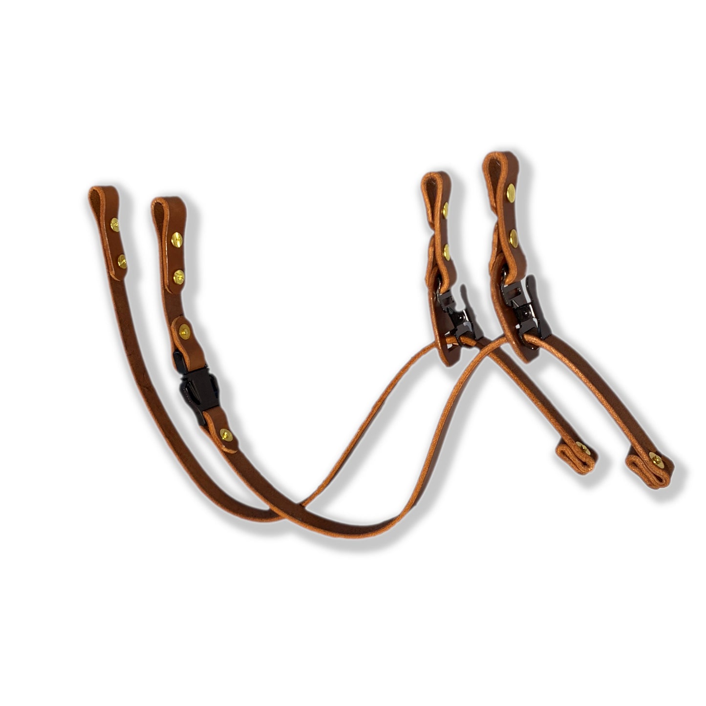 Firefighter Leather Chin Strap - Standard Length