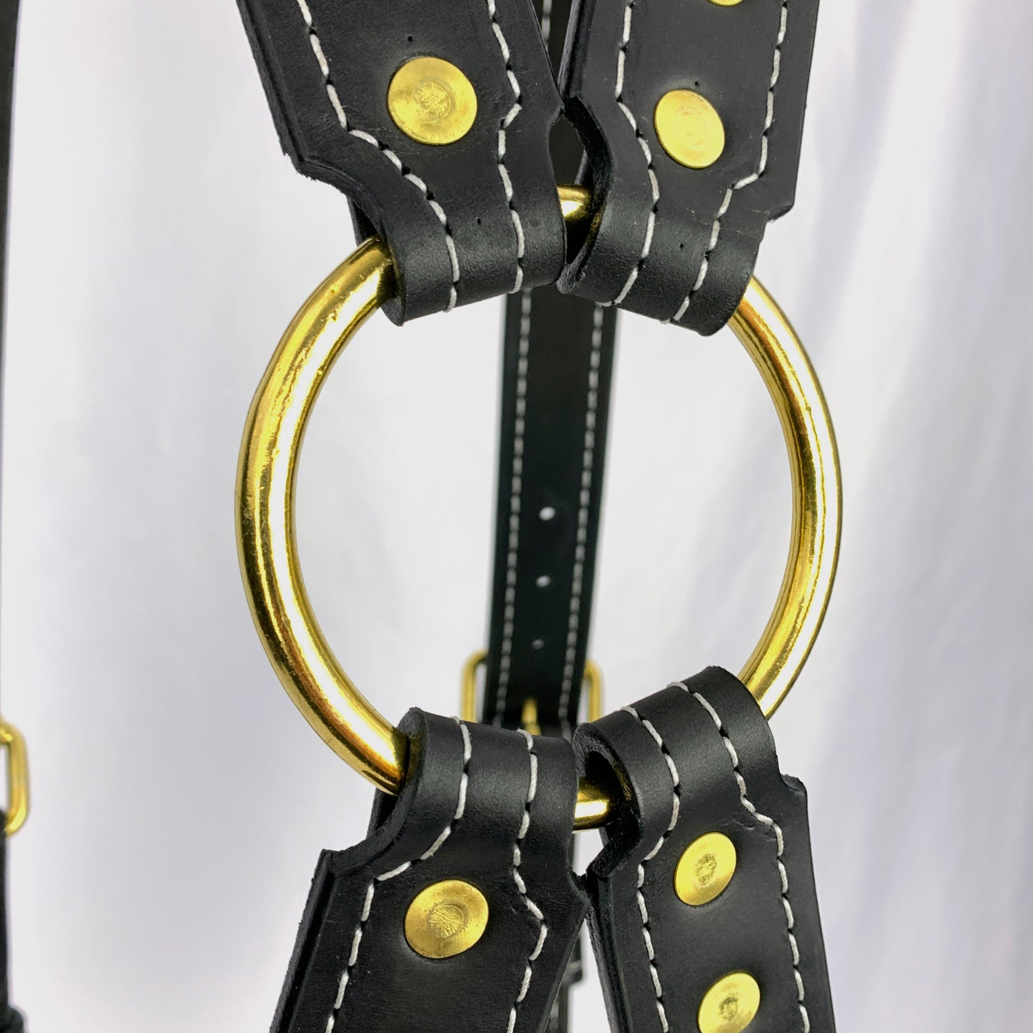 Custom Leather Firefighter Suspenders - Heavy-duty